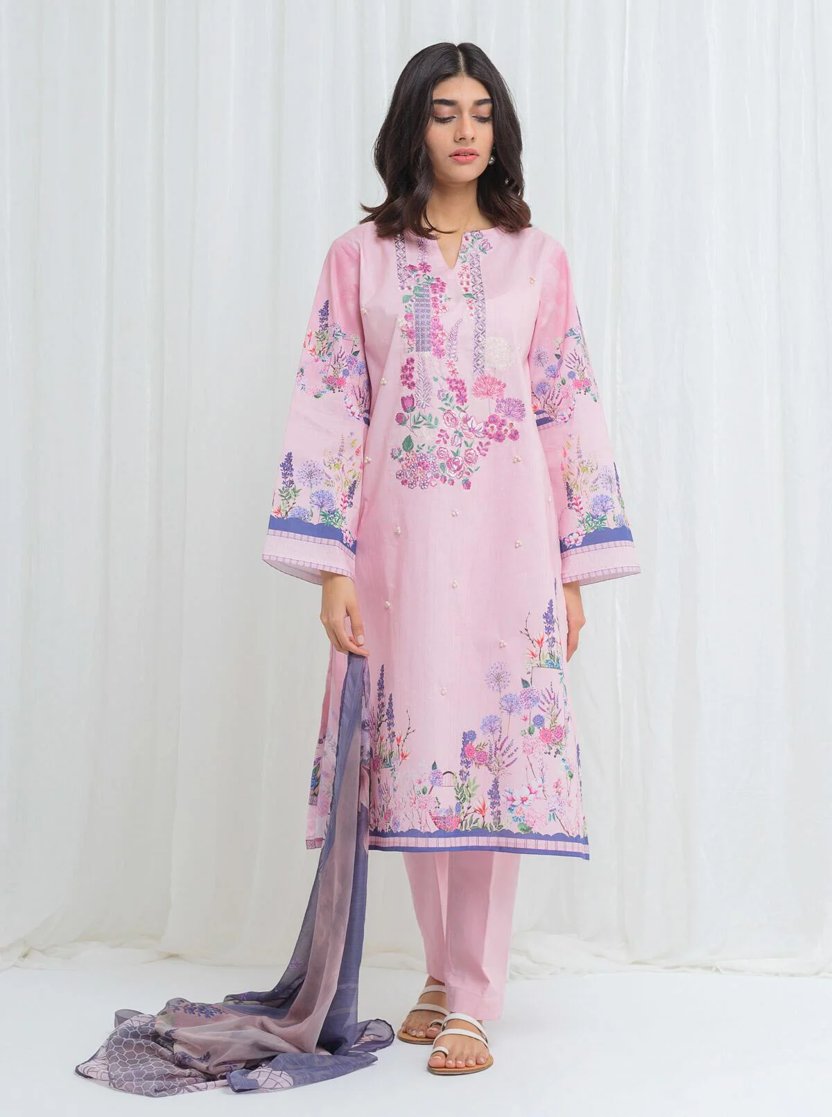 PINK RUFFLE - 3 PIECE