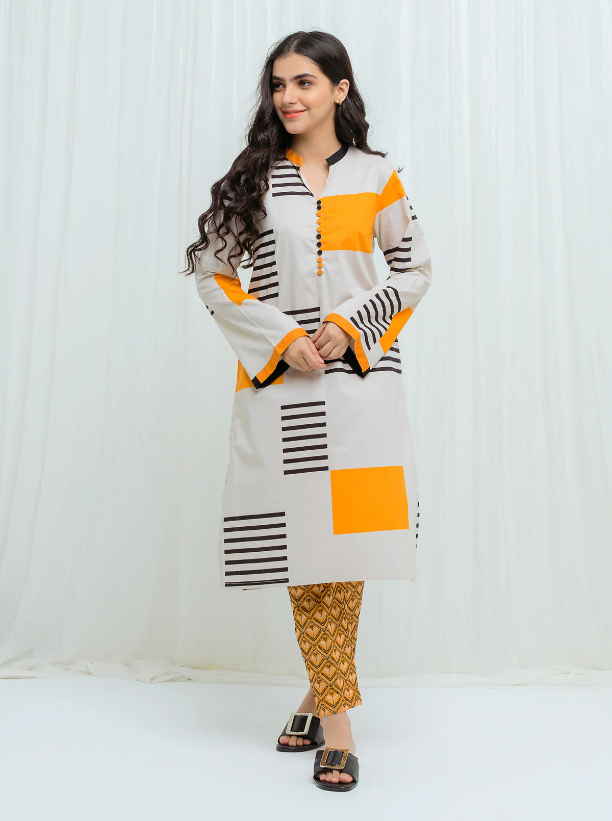 Primrose Yellow -Printed-2P