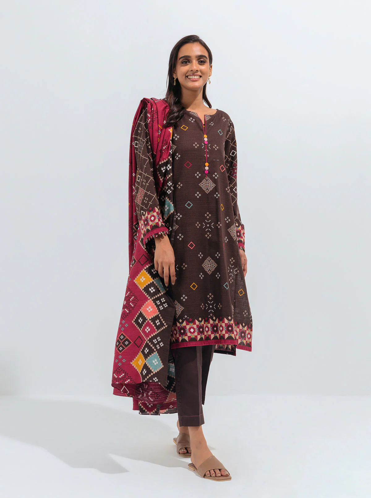 ORNATE SPARKLE-PRINTED-3P (UNSTITCHED)