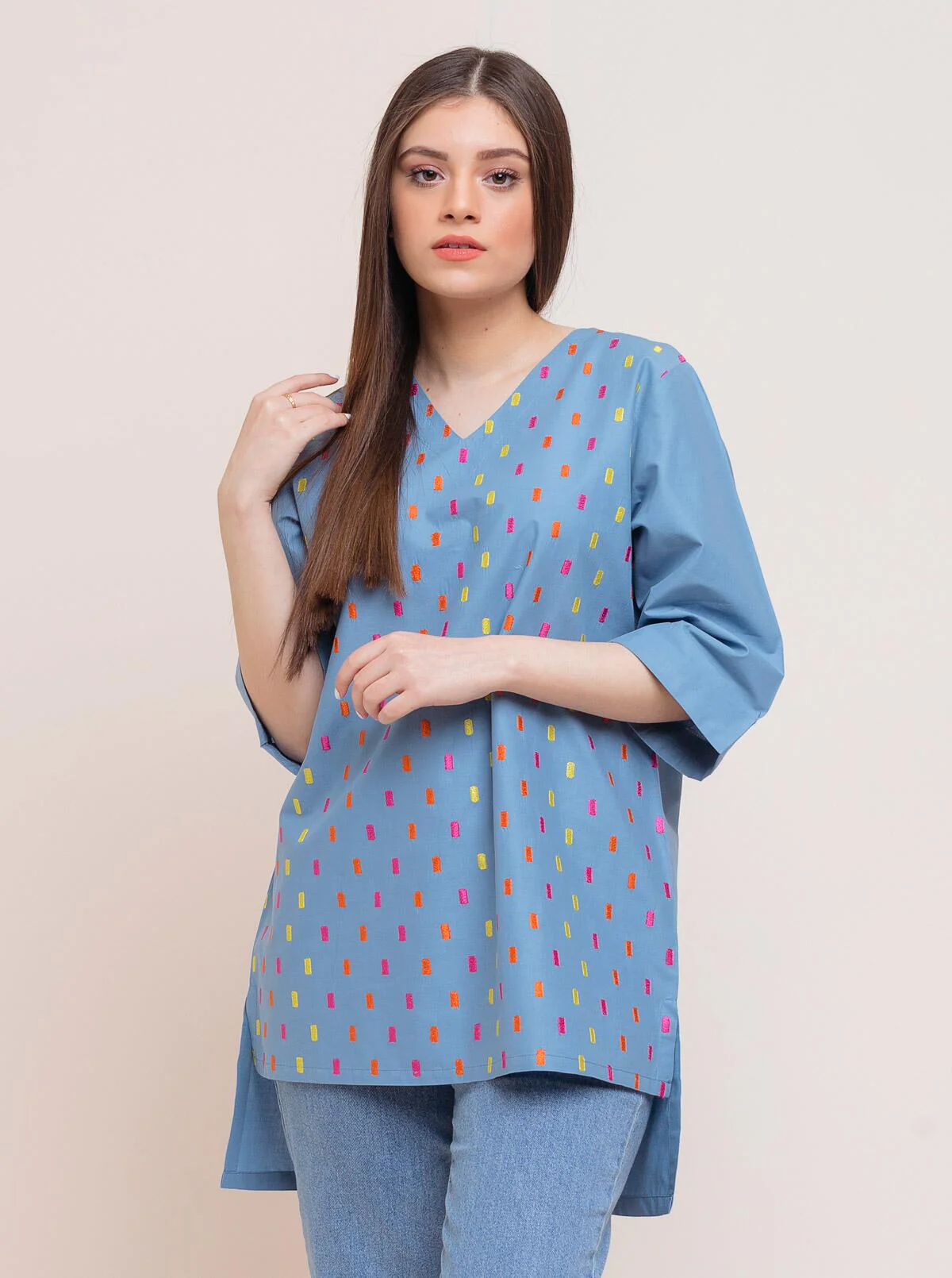 POPLIN TOP