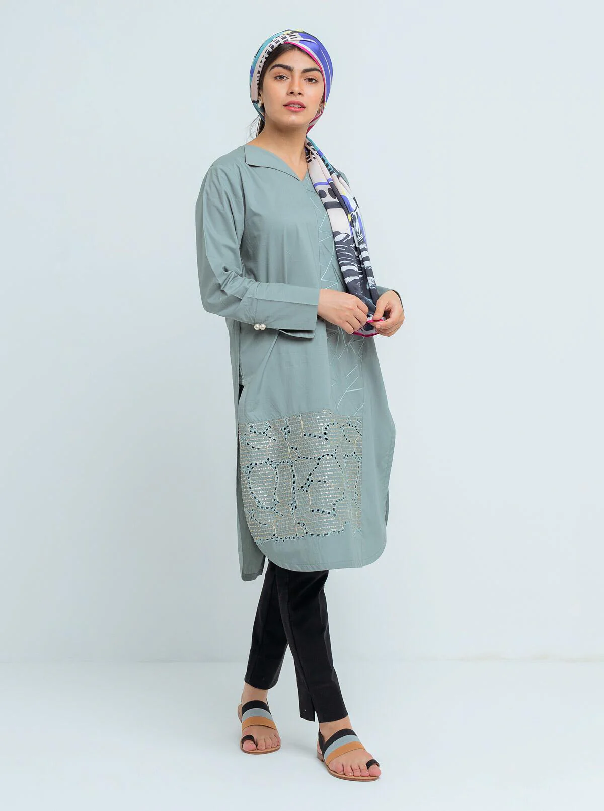 EMBROIDERED SHIRT ONLY