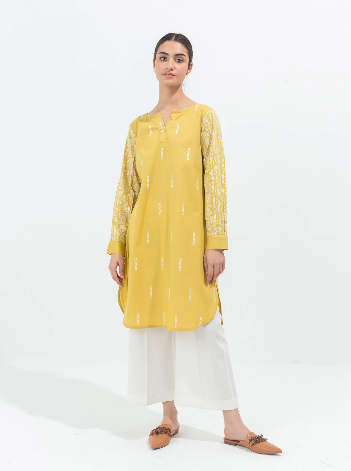 PRINTED CAMBRIC SHIRT (PRET)