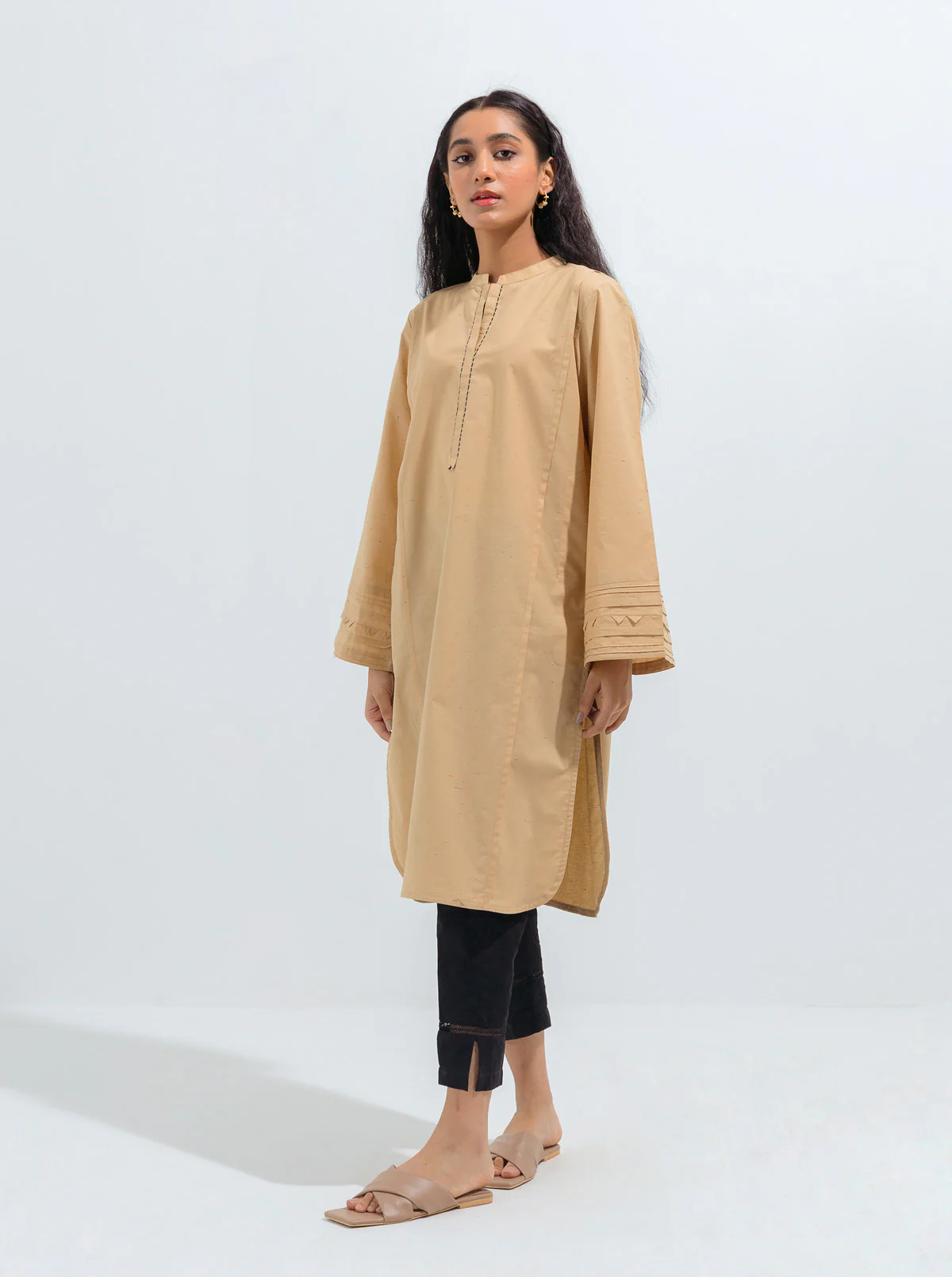 BASIC CAMBRIC SHIRT (PRET)